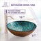 Anzzi Makata Vessel Sink in Gold/Cyan Mix LS-AZ8211 - alternate 3